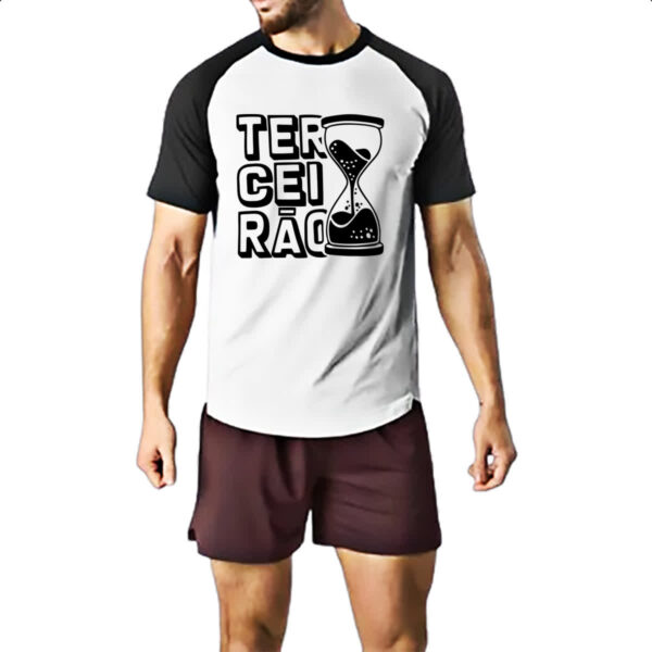 Camiseta Raglan Terceirao Ampulheta - Imagem 2