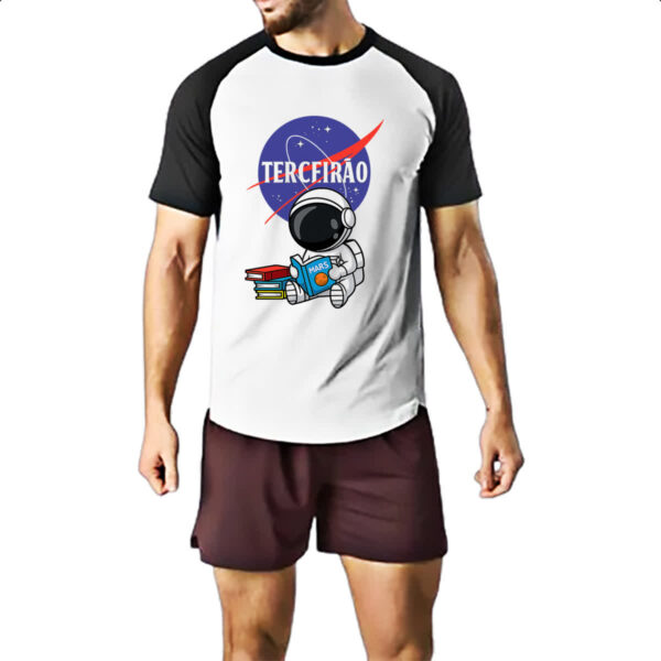 Camiseta Raglan Terceirao Astronauta - Imagem 2