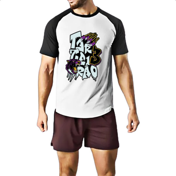 Camiseta Raglan Terceirao Pantera Negra - Imagem 2