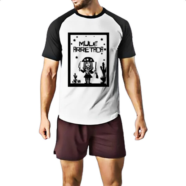 Camiseta Raglan Nordeste Mule Arretada - Imagem 2