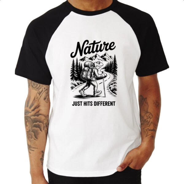 Camiseta Raglan Sapo Aventureiro - Imagem 3