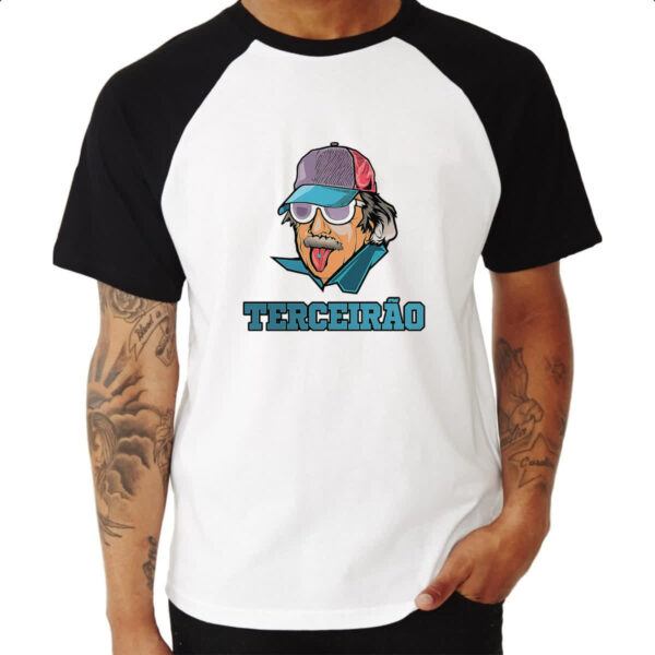 Camiseta Raglan Terceirao Albert Einstein - Imagem 3