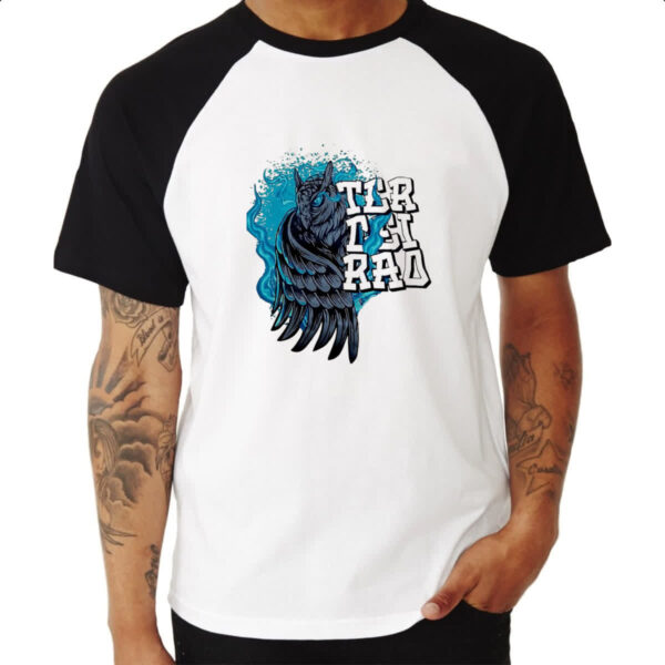 Camiseta Raglan Terceirao Coruja - Imagem 3