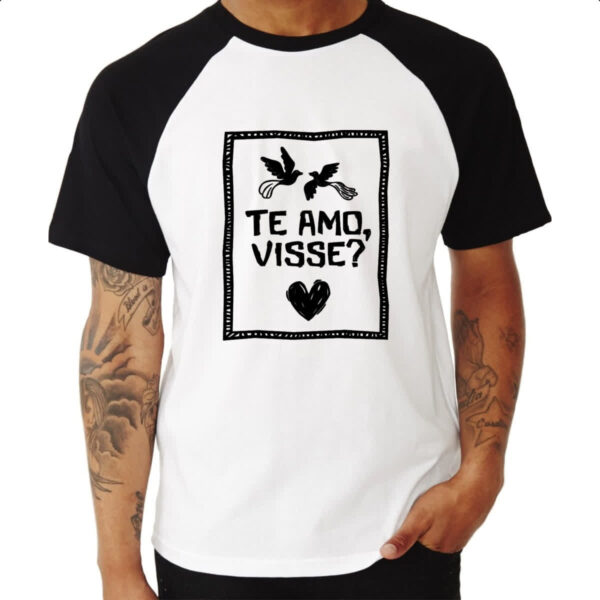 Camiseta Raglan Nordeste Te Amo Visse - Imagem 3