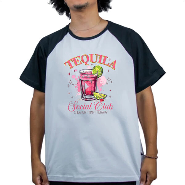 Camiseta Raglan Tequila Social Club - Imagem 4