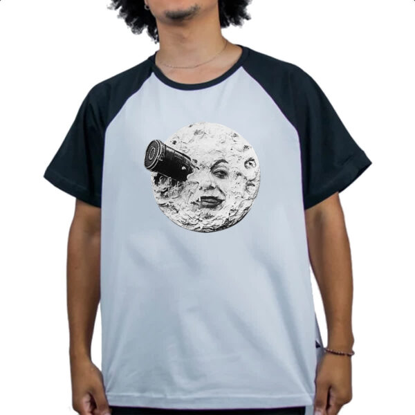 Camiseta Raglan Viagem a Lua - Imagem 4