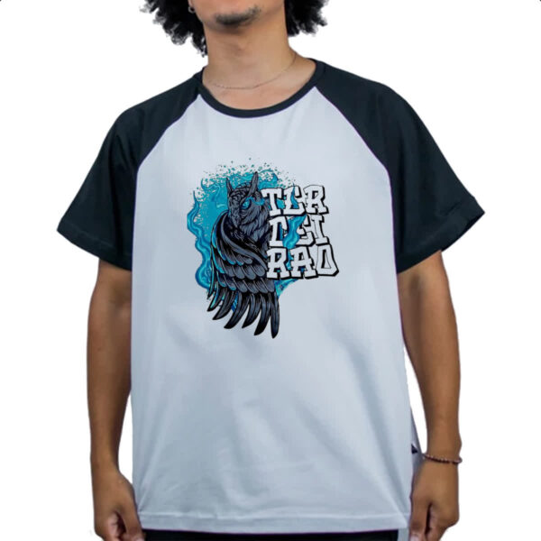 Camiseta Raglan Terceirao Coruja - Imagem 4
