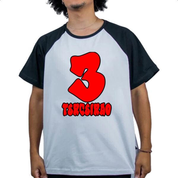 Camiseta Raglan Terceirao Grafite art - Imagem 4