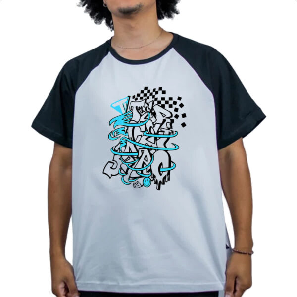 Camiseta Raglan Terceirao Grid - Imagem 4