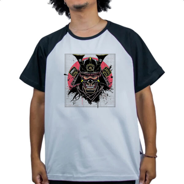 Camiseta Raglan Samurai Street Art - Imagem 4