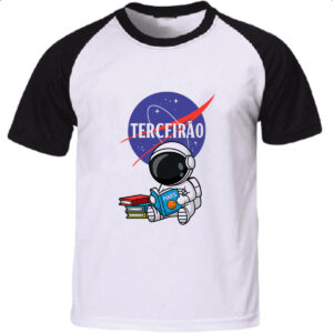 Camiseta Raglan Terceirao Astronauta