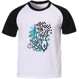 Camiseta Raglan Terceirao Grid
