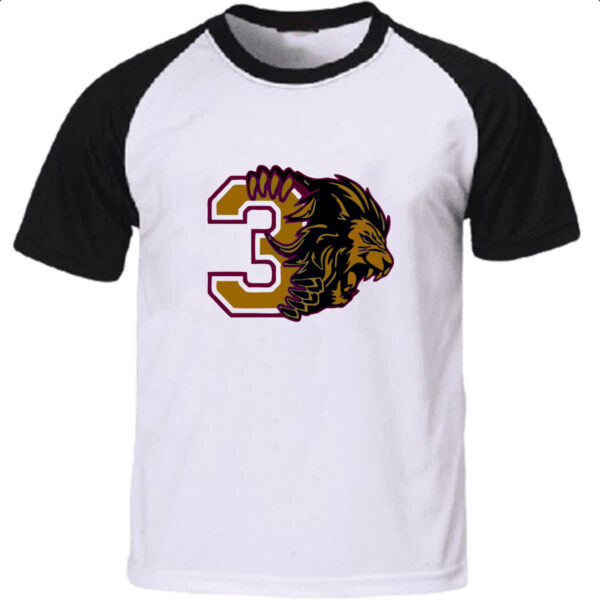Camiseta Raglan Terceirao Leao