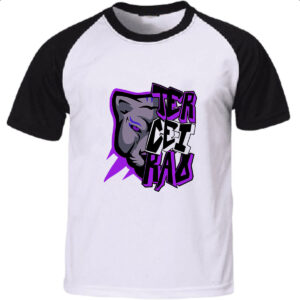 Camiseta Raglan Terceirao Pantera rosto