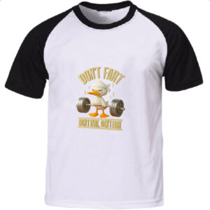 Camiseta Raglan Pato Dont Fart