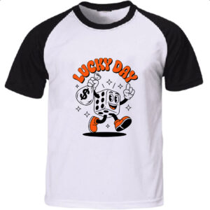 Camiseta Raglan Dia de sorte