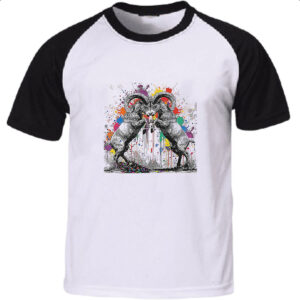 Camiseta Raglan Cabrito Montes Cabecada
