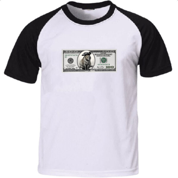 Camiseta Raglan Capivara 100 Dolares
