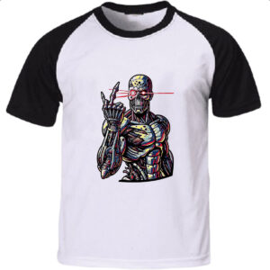 Camiseta Raglan Exterminador mal educado