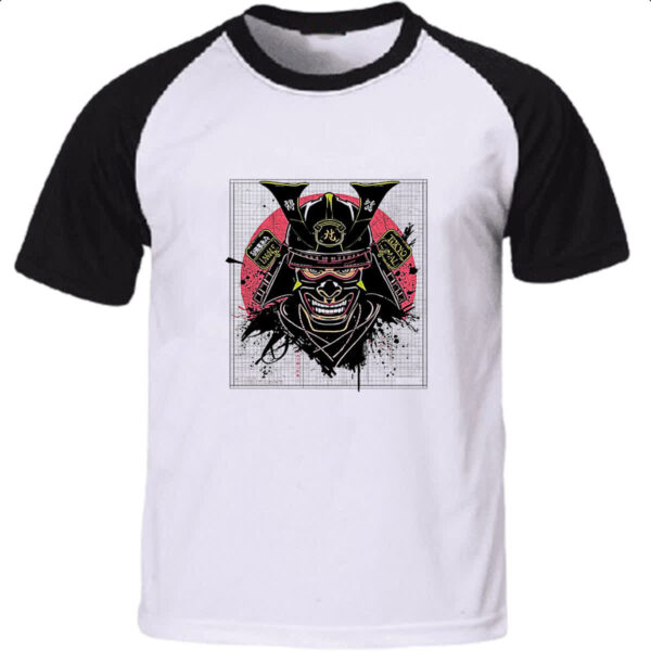 Camiseta Raglan Samurai Street Art