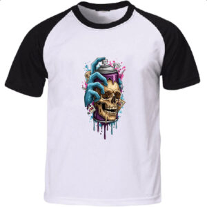Camiseta Raglan Aerosol da Morte