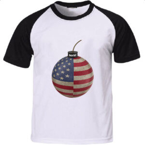 Camiseta Raglan Meme Bomba EUA Magnitsky