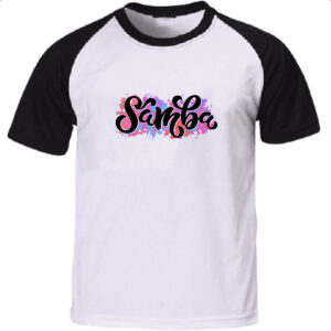Camiseta Raglan Samba Splash Arte