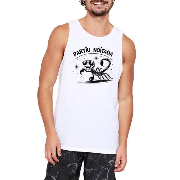 Camiseta Regata Partiu Noitada Escorpiao - Imagem 2