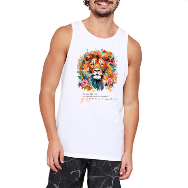 Camiseta Regata Yeshua Joao 20-1-3 - Imagem 2