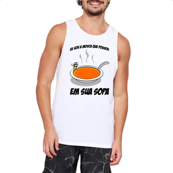 Camiseta Regata Mosca na Sopa - Imagem 2