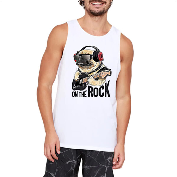 Camiseta Regata Pug on the Rock - Imagem 2
