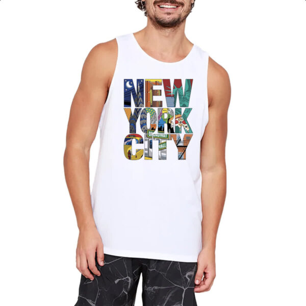 Camiseta Regata New York City Elementos - Imagem 2