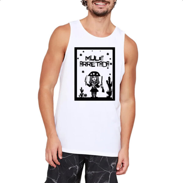 Camiseta Regata Nordeste Mule Arretada - Imagem 2