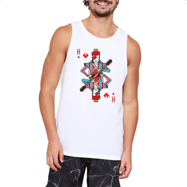 Camiseta Regata Baralho Rei David Bowie - Imagem 2