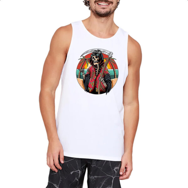 Camiseta Regata Ceifador Ferias Sunset Art - Imagem 2