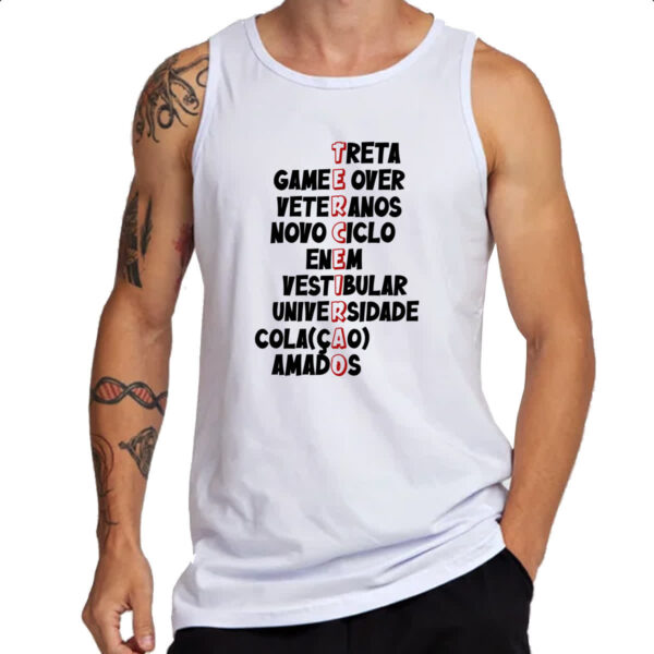 Camiseta Regata Terceirao Acrostico - Imagem 3