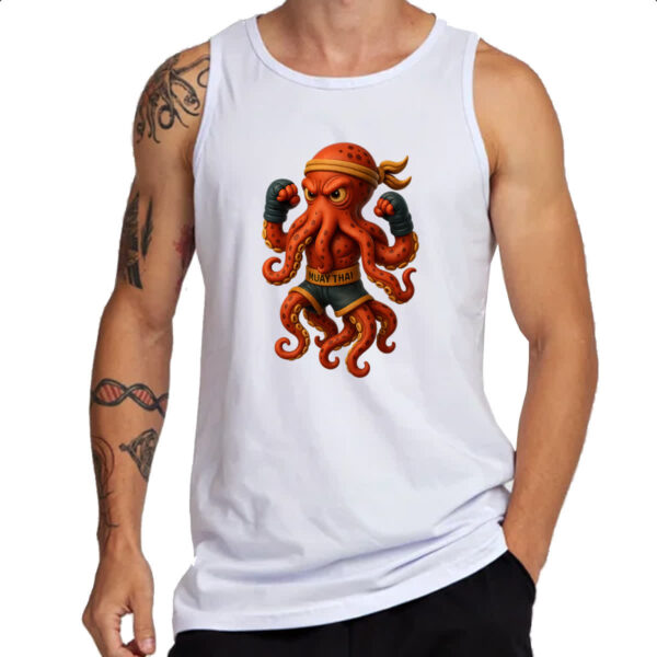 Camiseta Regata Octopus Muay Thai - Imagem 3