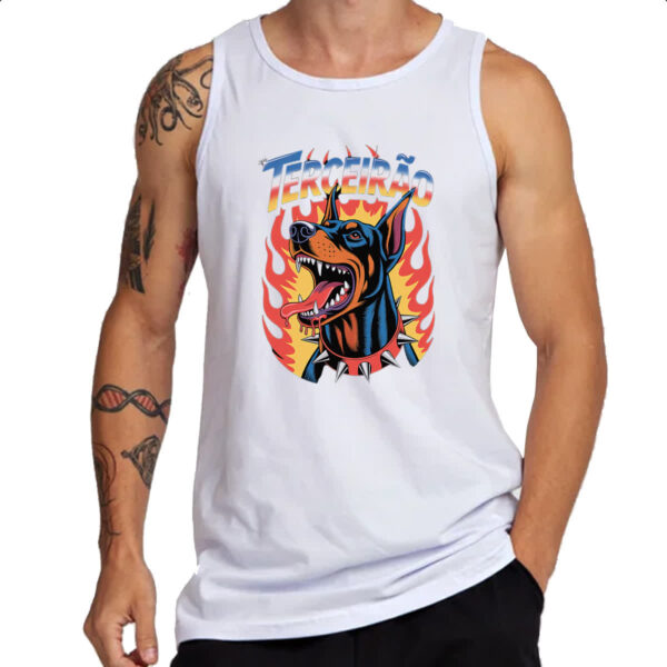 Camiseta Regata Terceirao Doberman - Imagem 3