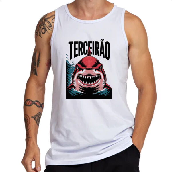 Camiseta Regata Terceirao Megalodon - Imagem 3