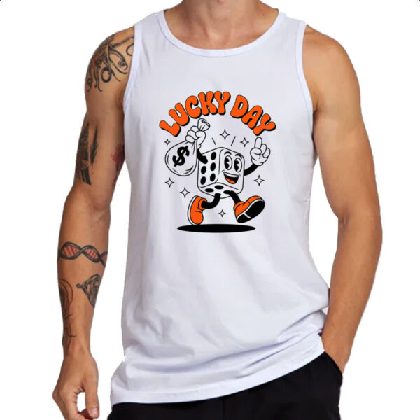 Camiseta Regata Dia de sorte - Imagem 3