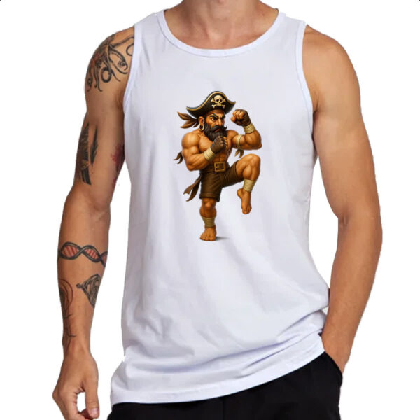 Camiseta Regata Pirata Muay Thai - Imagem 3
