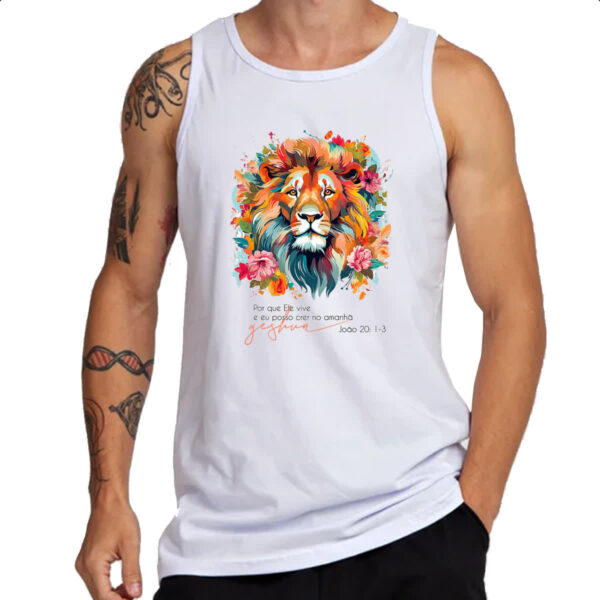 Camiseta Regata Yeshua Joao 20-1-3 - Imagem 3