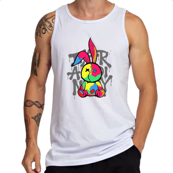 Camiseta Regata Coelho Grafite - Imagem 3