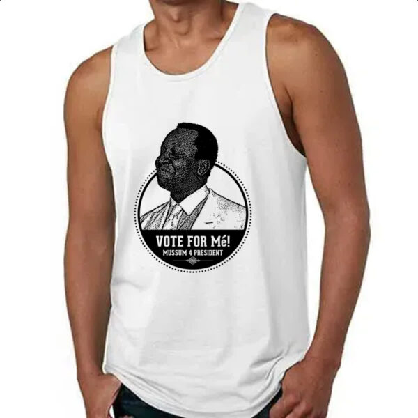 Camiseta Regata Vote no Me Mussum Meme - Imagem 4