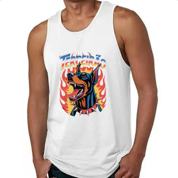 Camiseta Regata Terceirao Doberman - Imagem 4