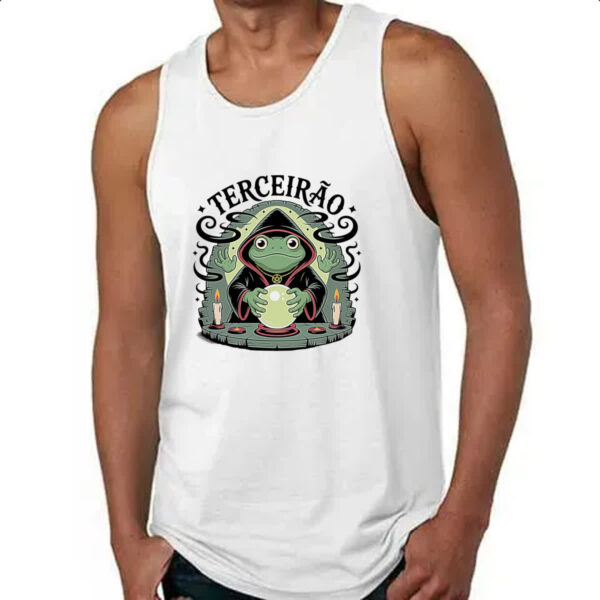 Camiseta Regata Terceirao Sapo Mago - Imagem 4