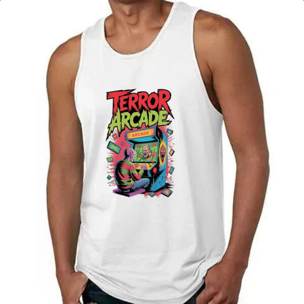 Camiseta Regata Terror Arcade - Imagem 4