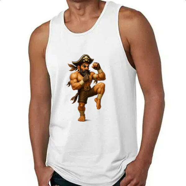 Camiseta Regata Pirata Muay Thai - Imagem 4