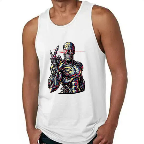 Camiseta Regata Exterminador mal educado - Imagem 4