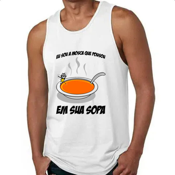 Camiseta Regata Mosca na Sopa - Imagem 4